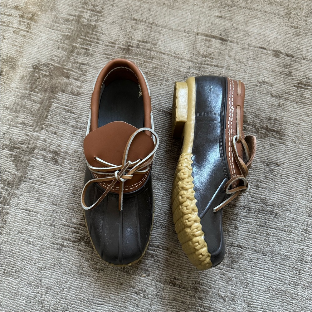 Ll Bean Bean Boots, Rubber Moc | duck boots | size 7